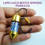 Lapis Lazuli Bottle Dowsing Pendulum