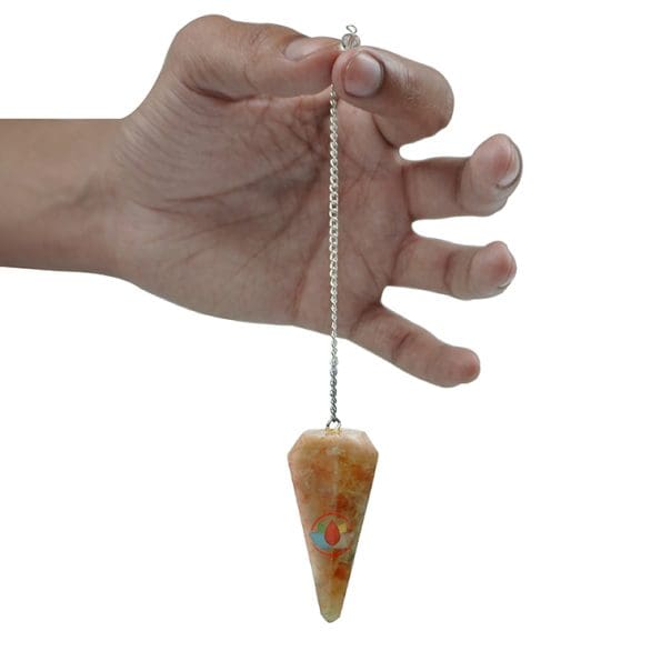 Sunstone Crystal Dowsing Pendulum