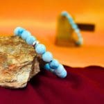 Larimar Bracelet With Ring Charm