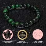 Green Cats Eye Bracelet 8mm