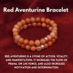 Red Aventurine Bracelet 8mm