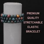 Bloodstone Bracelet 8mm, Bloodstone Bracelet with Ring