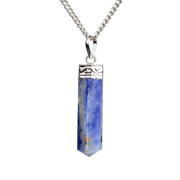 Sodalite Pencil Pendant