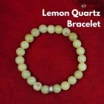 Lemon Quartz Bracelet 8mm