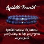 Lepidolite Bracelet 8mm