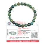 Moss Agate Bracelet 8mm