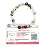 Black Routile Bracelet 8mm