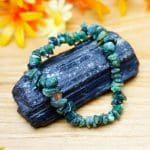 Charged Activated Energized Chrysoprase Chips Bracelet