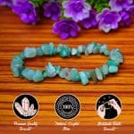 Charged Activated Energized Green Aventurine Chips Bracelet