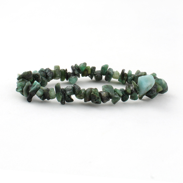 Green Chrysoprase Gemstone Beads Bracelet, Size: Adjustable at Rs 550/piece  in Jaipur