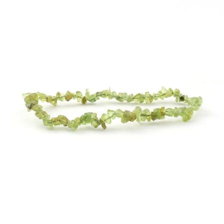 Peridot Chips Bracelet (Sugar Size Small Chips)