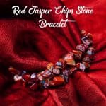 Red Jasper Chips Bracelet