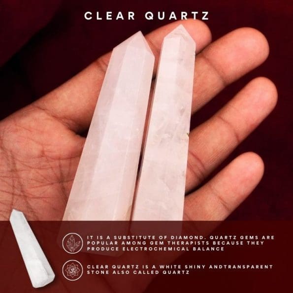 Remedywala Clear Quartz Pencil