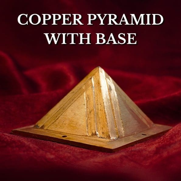 Vastu Copper Pyramid with Base Vastu Pyramid Plate