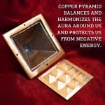 Vastu Copper Pyramid with Base Vastu Pyramid Plate