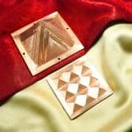 Vastu Copper Pyramid with Base Vastu Pyramid Plate