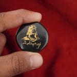 Black Agate Adiyogi Coin