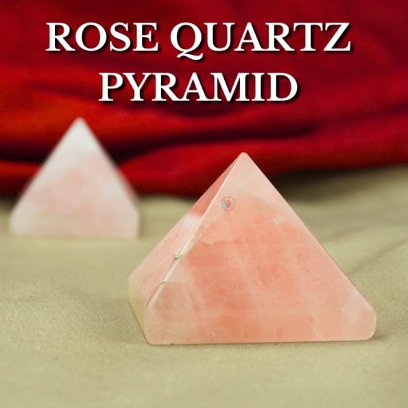 Rose Quartz Pyramid