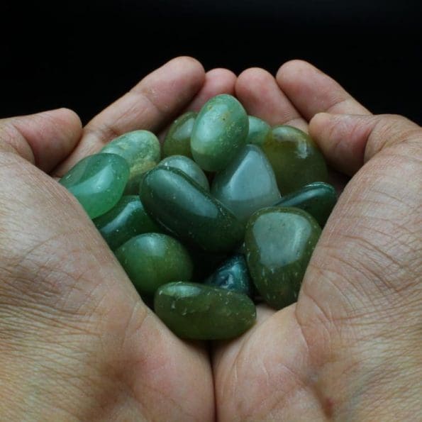 Green Jade Tumbled Stone