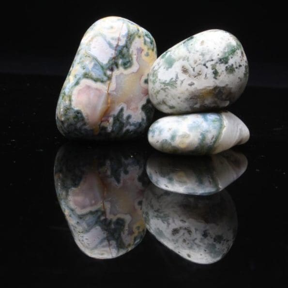 Moss Agate Tumble Stone