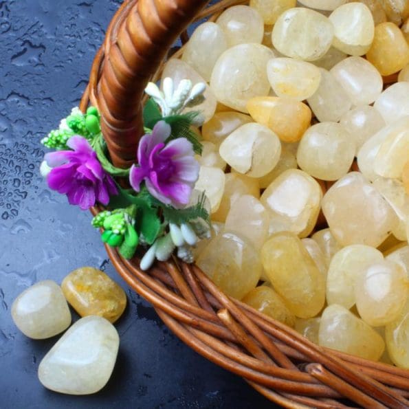 Yellow Aventurine Tumbled Stones