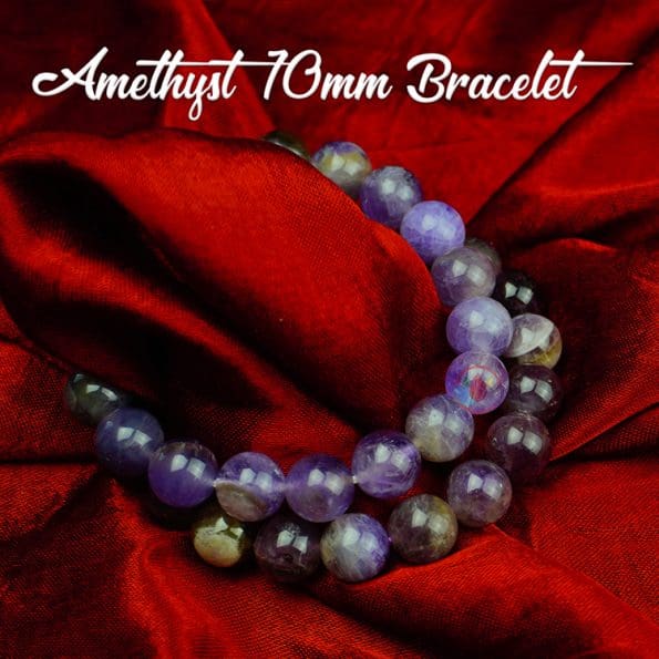 Amethyst Bracelet 10 mm - Remedywala