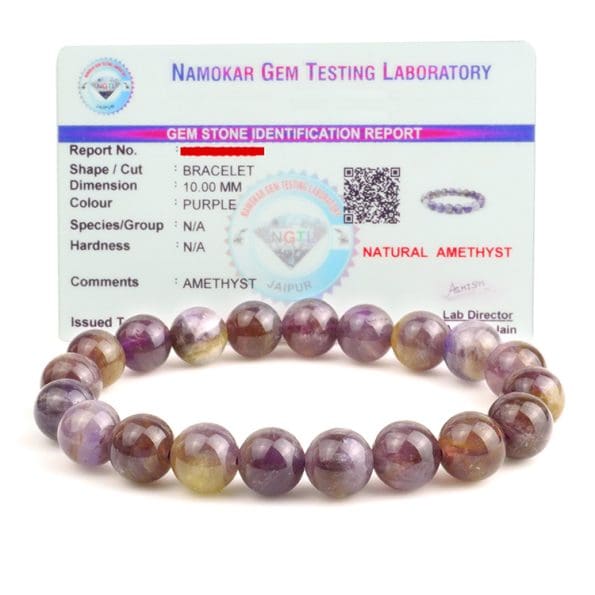 Amethyst Bracelet 10 mm - Remedywala