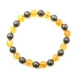 Golden Pyrite Citrine Gemstone Bracelet