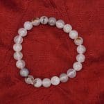 White Onyx Bracelet 8mm