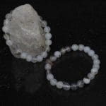 White Onyx Bracelet 8mm