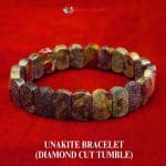 Unakite Bracelet (Diamond Cut Tumble)