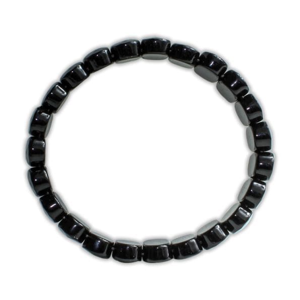 Black Obsidian Bracelet (Diamond Cut Tumble)