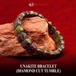 Unakite Bracelet (Diamond Cut Tumble)