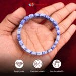 Sodalite Bracelet (Diamond Cut Tumble)