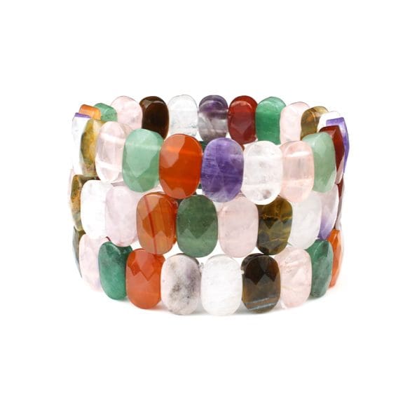 Multicolor Bracelet (Diamond Cut Tumble)