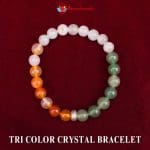 Tri Color Crystal Bracelet- Remedywala