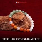 Tri Color Crystal Bracelet- Remedywala