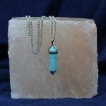 Turquoise Pencil Pendant