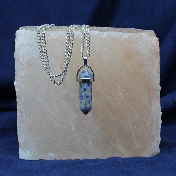 Sodalite Pencil pendant