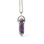 Amethyst Pencil Pendant