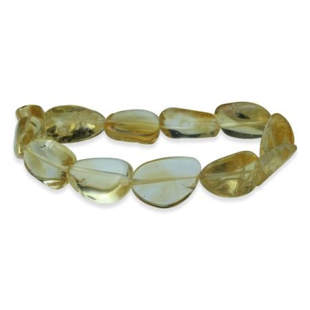 Citrine Bead Bracelet