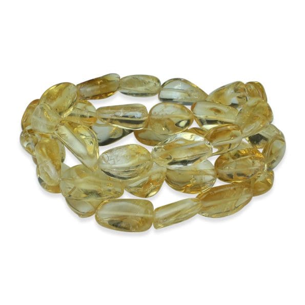 Citrine Bead Bracelet