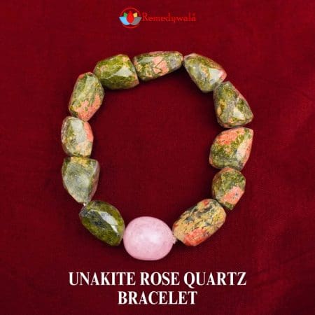 Unakite Rose Quartz Bracelet – Remedywala