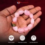 Rose Quartz Unakite Beads Bracelet