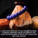 Lapis Lazuli Bracelet (Diamond Cut Round Tumble) – Remedywala