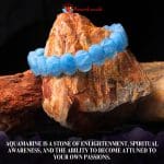 Aquamarine Bracelet (Diamond Cut Tumble)