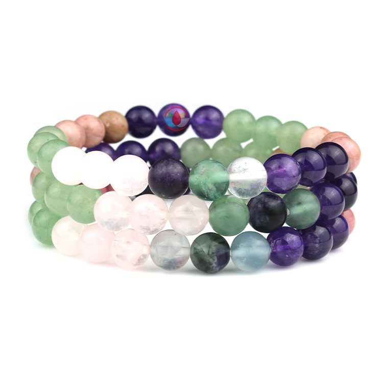 Buy Healing Crystal Bracelets 8mm, Bracelet Stacks, Gemstone Beads, Beaded  Bracelet, Stretch Bracelet, Garnet, Citrine, Malachite, Moonstone Online in  India - Etsy