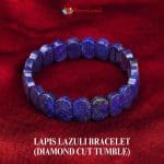 Lapis Lazuli Bracelet (Diamond Cut Tumble)