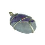 Amethyst Oval Shaped Wire Wrapped Pendant