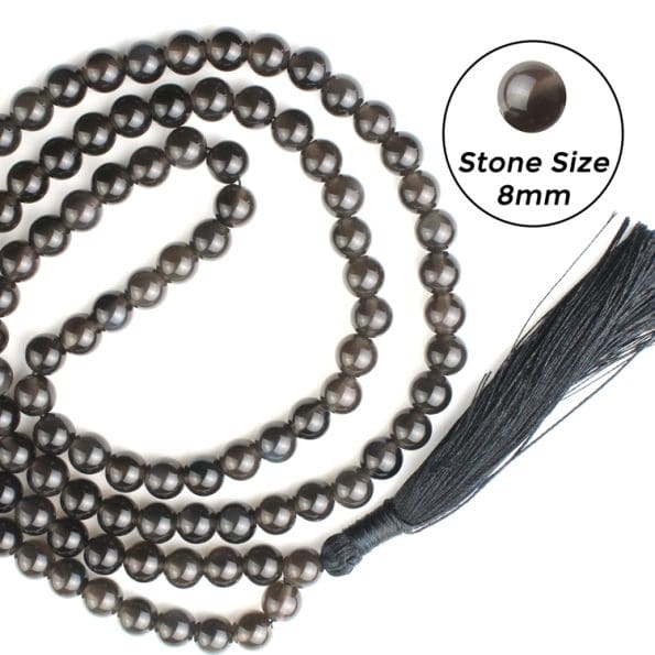 Cat eye mala 8mm